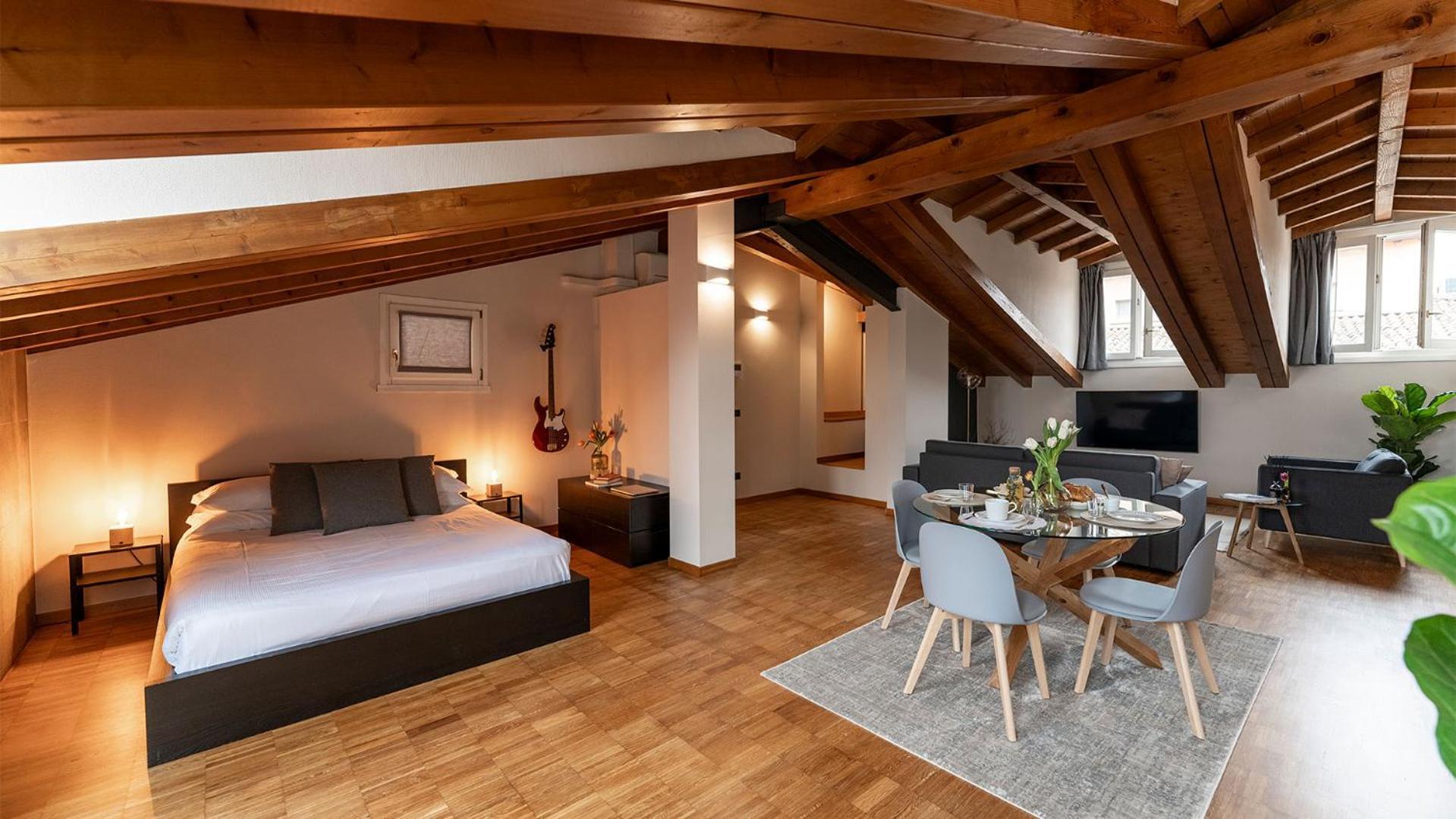 Magic Place Bergamo! Relax Apartment With Terrace In The Heart Of The City Buitenkant foto